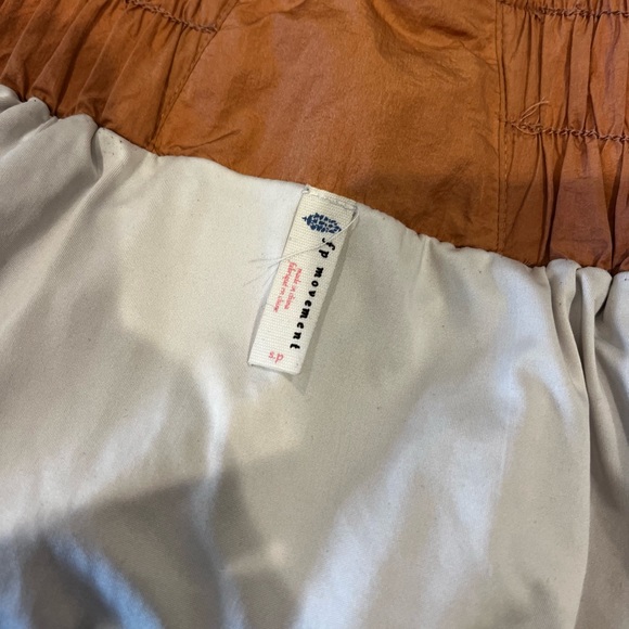 Free People Movement High-Waist Athletic Short-Size Small Pink Orange Color - Picture 5 of 5